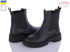 Viscala 27906-DA4 чорний зима (деми) ботинки женские