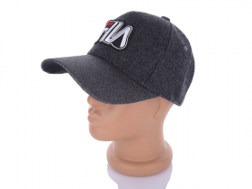 No Brand W009 grey (деми) кепка женские