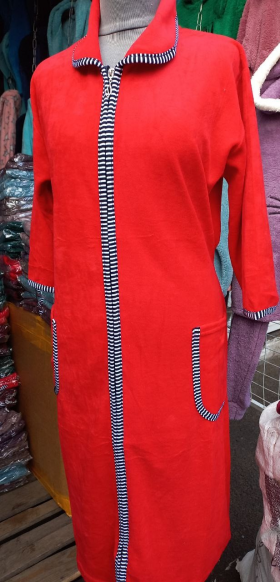 No Brand LD5 red (демі) жіночі халат