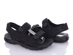 Maznlon A85 black (літо) сандалі чоловічі