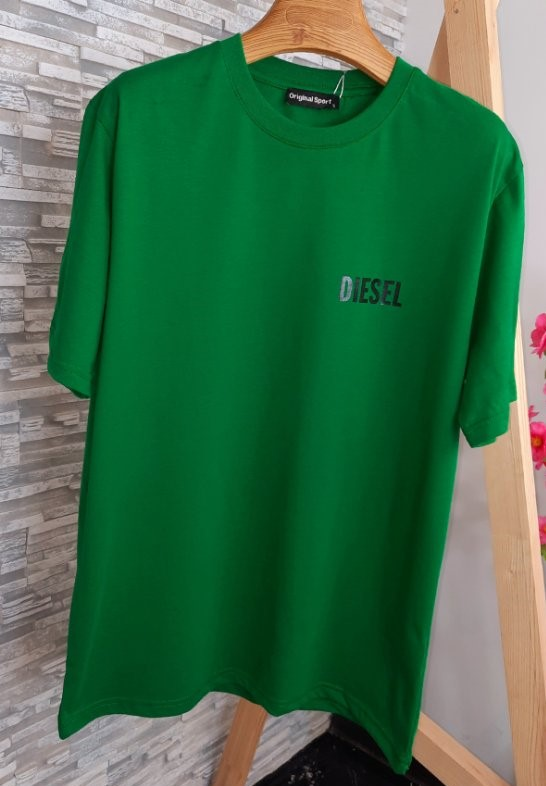 No Brand 887 green (лето) футболка мужские