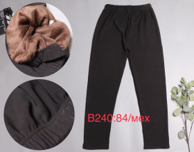 No Brand B240 black (зима) штаны женские