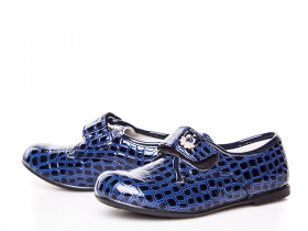 Clibee D380 blue (деми) туфли детские