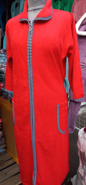 No Brand LD6 red (демі) жіночі халат