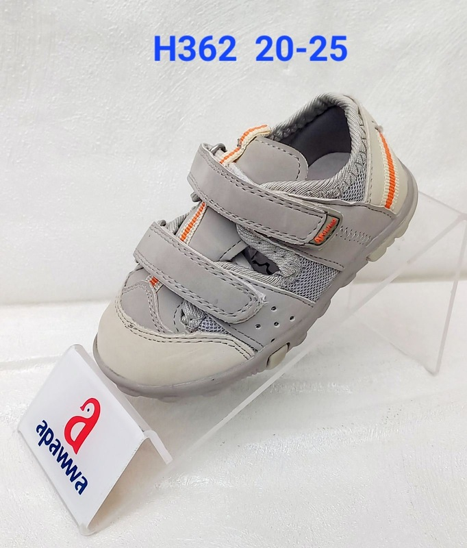 Apawwa Apa-H362 grey (деми) кроссовки детские