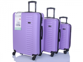 Horoso XL105-2 purple (демі) набір валізи жіночі