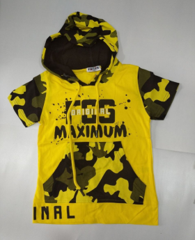 No Brand BB021 yellow (лето) футболка детские