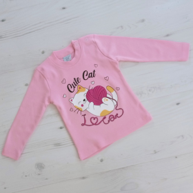 No Brand 10041-3 pink (демі) светр дитячі