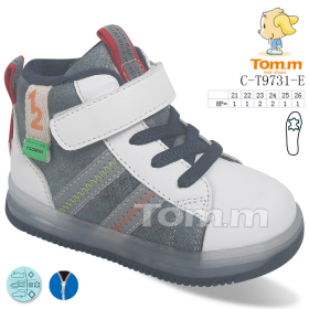 Tom.M 9731E (деми) ботинки детские