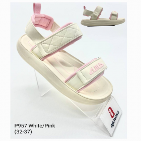 Apawwa Apa-P957 White-pink (демі) дитячі босоніжки