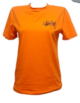 No Brand 1644 orange (лето) футболка детские
