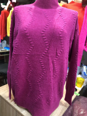 No Brand 26346 lilac (зима) свитер женские