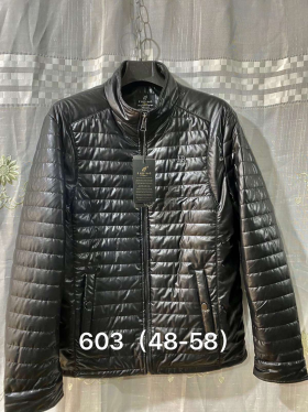 No Brand 603 black (демі) куртка чоловіча