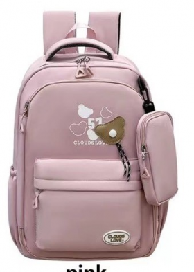 No Brand YB1612 pink (деми) рюкзак детские