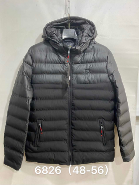 No Brand 8626 grey (зима) куртка мужские