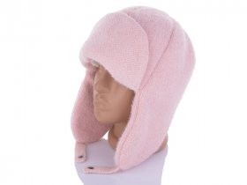 No Brand K11-13 pink (зима) шапка жіночі