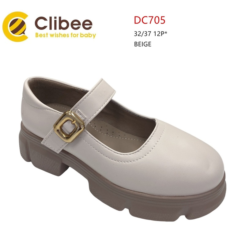 Clibee LD-DC705 beige (демі) туфлі дитячі