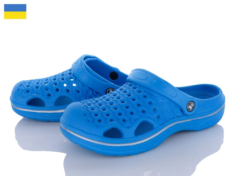 Roks Roksol 779 синій (літо) крокси дитячі