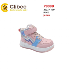 Clibee Apa-P808B pink (демі) кросівки дитячі