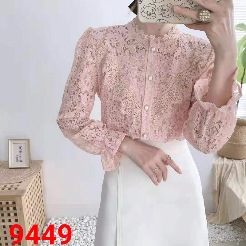 No Brand 9449-4 (деми) блузка женские