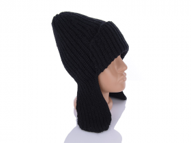No Brand AG01-1 black (зима) шапка женские