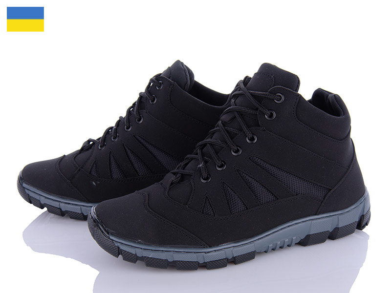 Lika Lika K30 чорний (зима) кросівки чоловічі