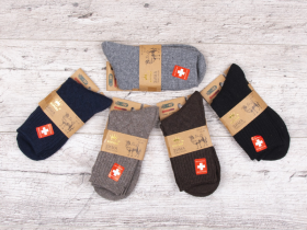 No Brand A1523-6 термо mix (зима) чоловічі шкарпетки
