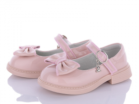 Clibee DB106-1 pink (демі) туфлі дитячі