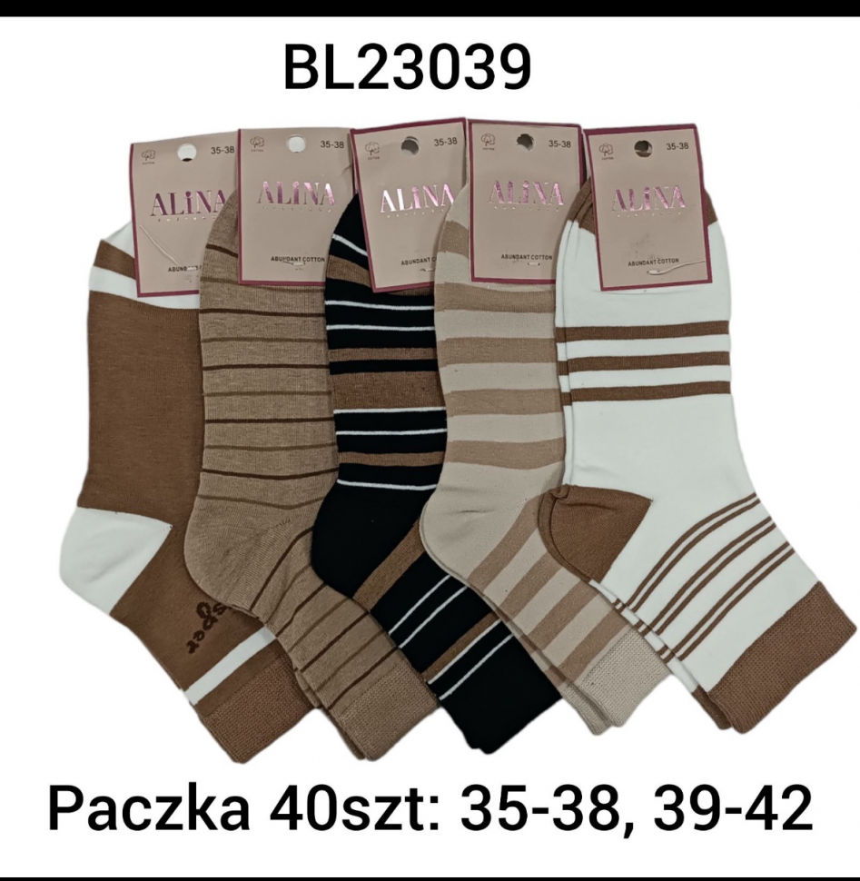 No Brand BL23039 mix (деми) носки женские