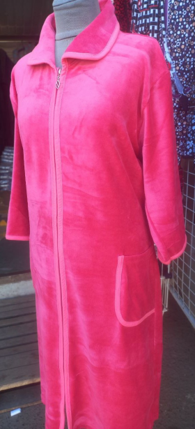 No Brand LD9 pink (демі) жіночі халат