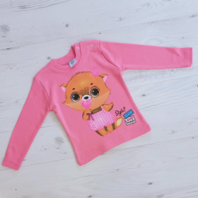 No Brand 10041-5 d.pink (деми) свитер детские