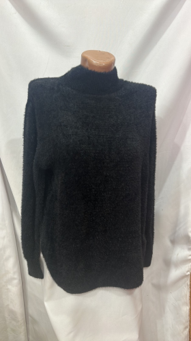 No Brand 26359 black (демі) светр жіночі