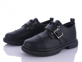 Violeta 169-16 black (деми) туфли женские