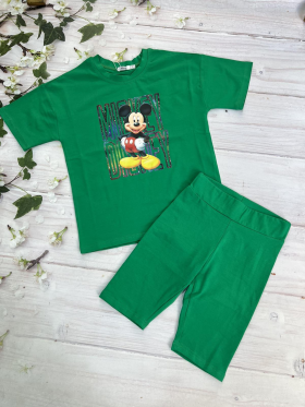 No Brand 200 green (лето) костюм детские