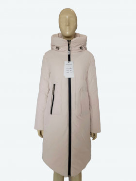 No Brand 708 l.beige (зима) куртка жіночі