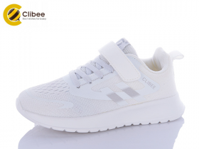 Clibee EC253 white (лето) кроссовки детские