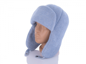 No Brand K11-15 l.blue (зима) шапка женские