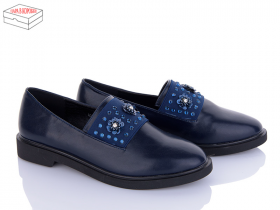 Башили 10059-6A dk.blue (демі) жіночі туфлі