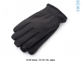 No Brand S132 black (зима) рукавички чоловічі