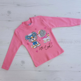 No Brand 10041-6 d.pink (деми) свитер детские