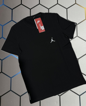 No Brand 4733 black (лето) футболка мужские