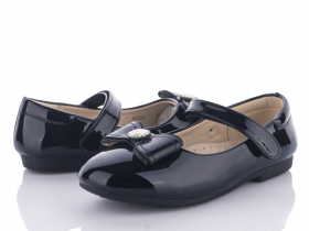 Apawwa GC93 black (демі) туфлі дитячі