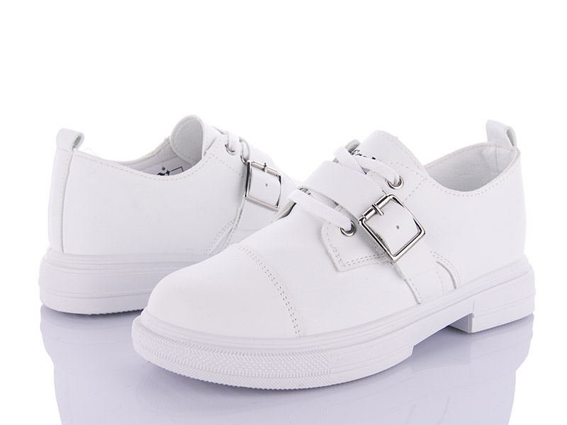 Violeta 169-16 white (демі) жіночі туфлі