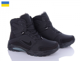 Paolla Б71 чорний (зима) ботинки мужские
