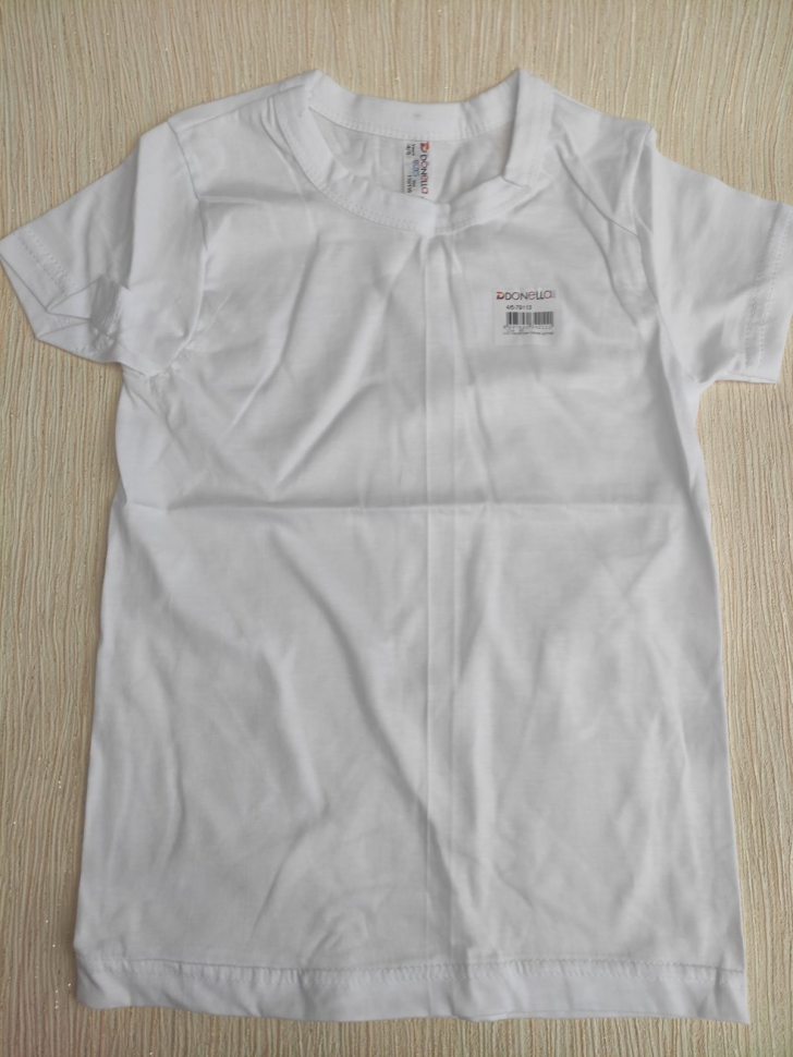 No Brand 79113 white (4-5) (літо) футболка дитяча