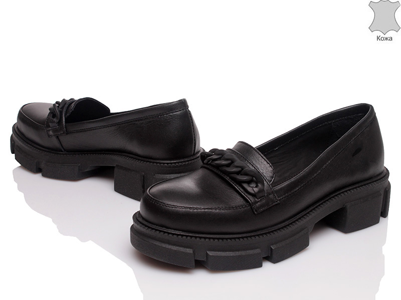 Paradize 1037-01 черный (деми) туфли женские