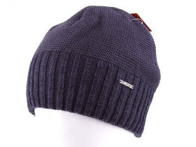 No Brand H411 blue (зима) шапка чоловіча