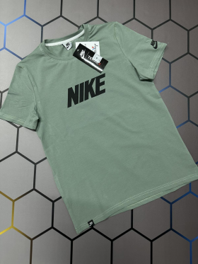 No Brand 4734 green (лето) футболка мужские
