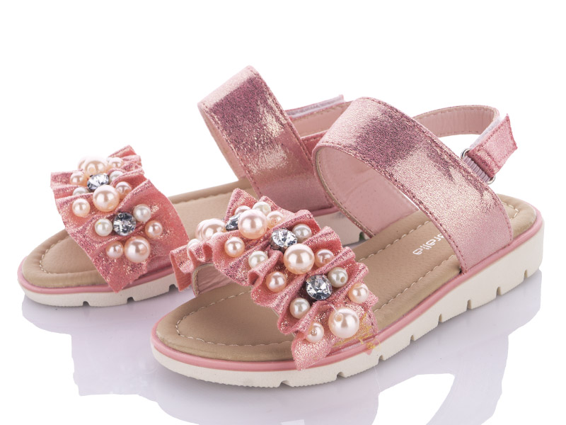 Blu Faraila M68-76C pink (літо) дитячі босоніжки