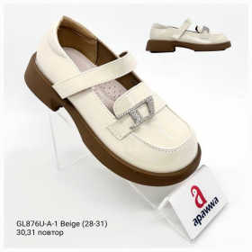 Apawwa Apa-GL876U-A-1 beige (лето) туфли детские